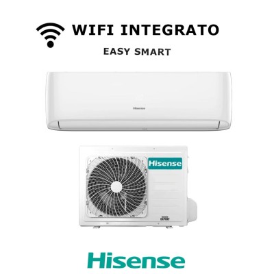 Hisense easysmart 9000Bt u CA25YR4BG+CA25YR4BW R32 2025 con wifi