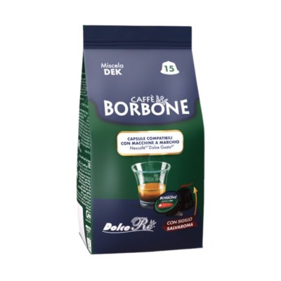Borbone Caffe Capsule Dolce Gusto Dek 15pz PAL