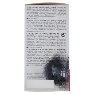 ILLY Capsule Compatibili Nespresso 3 Conf. Da 10 Gusto Classico