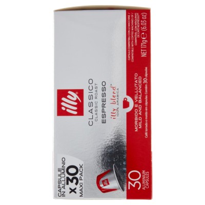ILLY Capsule Compatibili Nespresso 3 Conf. Da 10 Gusto Classico