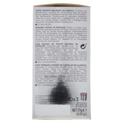 illy Capsule Compatibili Nespresso 30pz Gusto Intenso