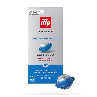 Illy ILLY XCAPS 10 Capsule di caffè decaffeinato