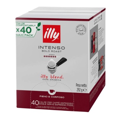 ILLY Cialde Tostato Intenso44mm 40pz