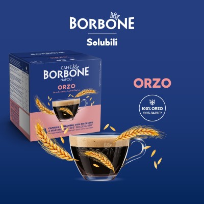 Caffè Borbone Capsule Compatibili Dolce Gusto - Orzo - 16 caps