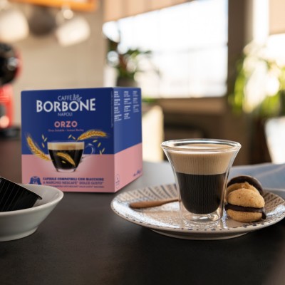 Caffè Borbone Capsule Compatibili Dolce Gusto - Orzo - 16 caps