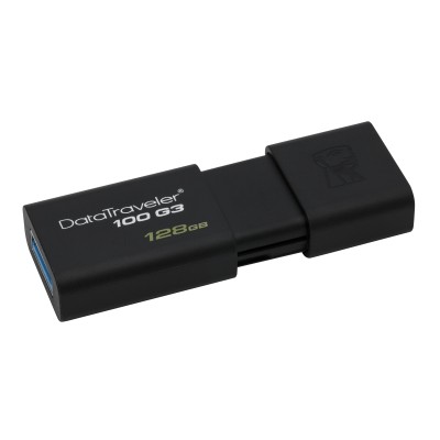 Kingston Technology DataTraveler 100 G3 unità flash USB 128 GB USB tipo A 3.2 Gen 1 (3.1 Gen 1) Nero