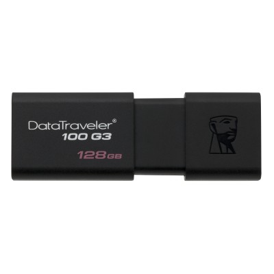 Kingston Technology DataTraveler 100 G3 unità flash USB 128 GB USB tipo A 3.2 Gen 1 (3.1 Gen 1) Nero