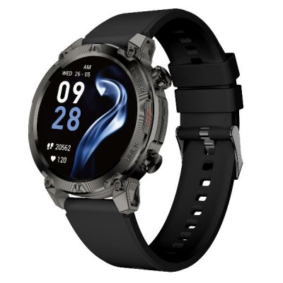 Nilox NXSWTRAILROUND smartwatch e orologio sportivo 3,53 cm (1.39") Digitale 360 x 360 Pixel Touch screen Nero