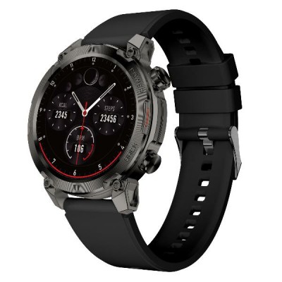Nilox NXSWTRAILROUND smartwatch e orologio sportivo 3,53 cm (1.39") Digitale 360 x 360 Pixel Touch screen Nero
