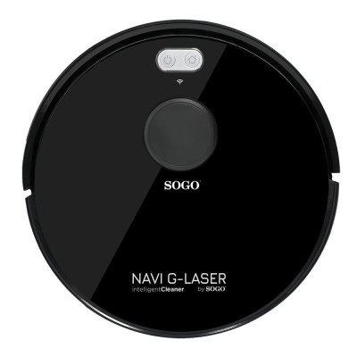 Sogo ASP-SS-16085 aspirapolvere robot Nero