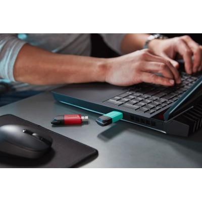 Kingston Technology DataTraveler 128GB USB3.2 Gen1 Exodia M (Nero + Rosso)
