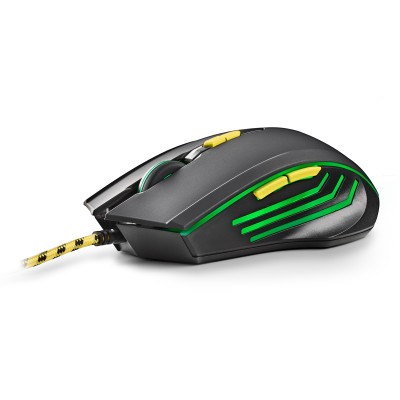NGS GMX-123 mouse Gaming Ambidestro USB tipo A Ottico 3200 DPI