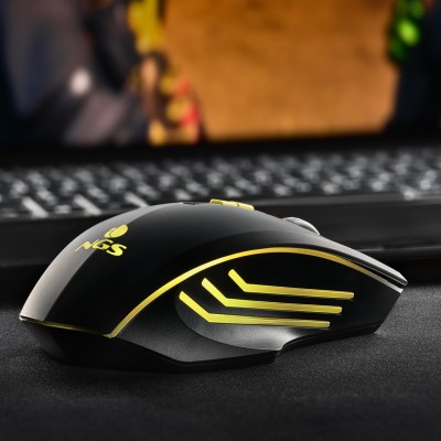 NGS GMX-200 mouse Gaming Ambidestro RF Wireless Ottico 3200 DPI