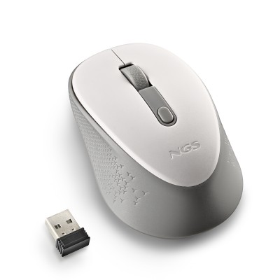 NGS DEW mouse Ufficio Ambidestro RF Wireless Ottico 1600 DPI