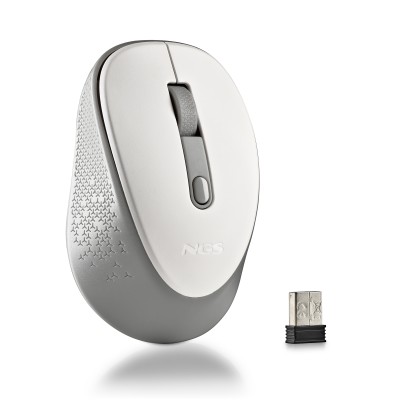 NGS DEW mouse Ufficio Ambidestro RF Wireless Ottico 1600 DPI