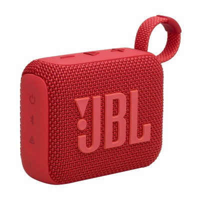 JBL Go 4, Sistema audio portatile waterproof e dustproof, Rosso
