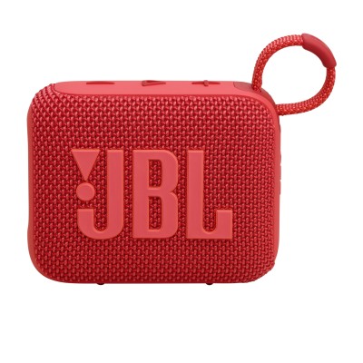 JBL Go 4, Sistema audio portatile waterproof e dustproof, Rosso