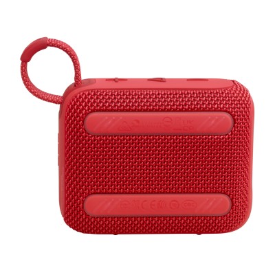 JBL Go 4, Sistema audio portatile waterproof e dustproof, Rosso