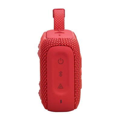 JBL Go 4, Sistema audio portatile waterproof e dustproof, Rosso