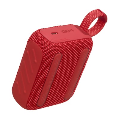 JBL Go 4, Sistema audio portatile waterproof e dustproof, Rosso