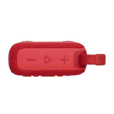 JBL Go 4, Sistema audio portatile waterproof e dustproof, Rosso