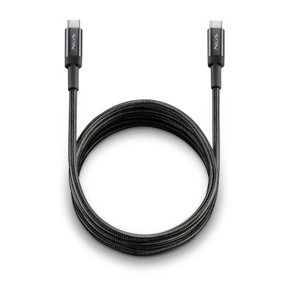NGS KNOT 65W-2 cavo USB USB 2.0 2 m USB C 0,48 Gbit/s Nero