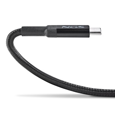 NGS KNOT 65W-2 cavo USB USB 2.0 2 m USB C 0,48 Gbit/s Nero