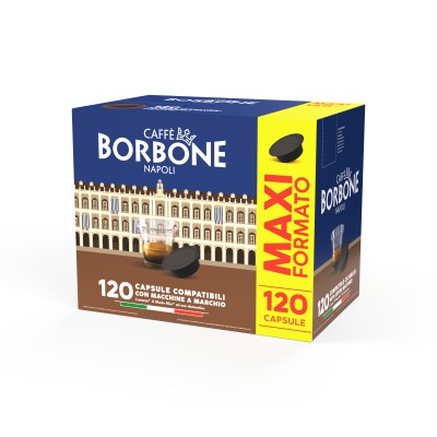 Caffè Borbone Capsule Compatibili sistema A Modo Mio - Miscela Nobile - 120 capsule