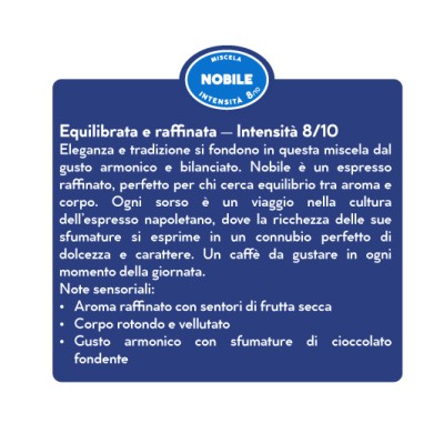 Caffè Borbone Capsule Compatibili sistema A Modo Mio - Miscela Nobile - 120 capsule