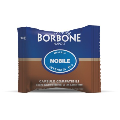 Caffè Borbone Capsule Compatibili sistema A Modo Mio - Miscela Nobile - 120 capsule