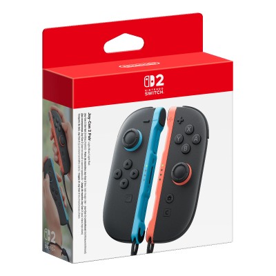 Nintendo Joy-Con 2 Nero, Blu, Rosso Bluetooth Joystick Analogico/Digitale Nintendo Switch 2