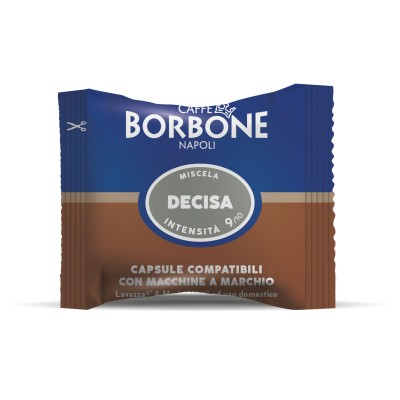Caffè Borbone Capsule Compatibili sistema A Modo Mio - Miscela Decisa - 120 capsule