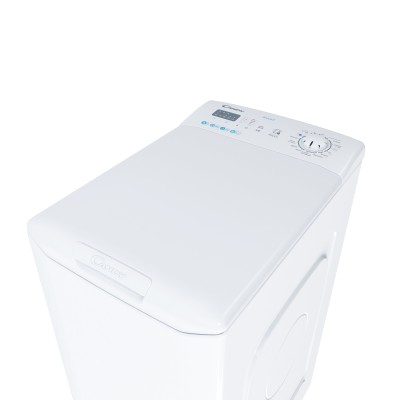 Candy Smart , Lavatrice Carica dall'alto 6 KG, Classe E, 1000 giri, Bianco, Wi-Fi, CST 06LE/1-11