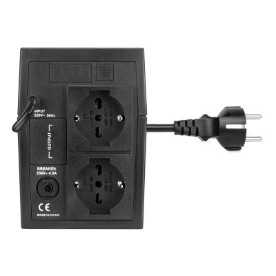 Vultech UPS800VA-LITE gruppo di continuità (UPS) A linea interattiva 0,8 kVA 440 W 2 presa(e) AC
