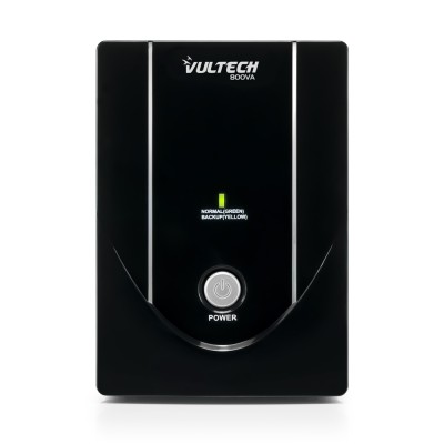 Vultech UPS800VA-LITE gruppo di continuità (UPS) A linea interattiva 0,8 kVA 440 W 2 presa(e) AC