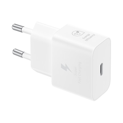 Samsung EP-T2510NWEGWW Caricabatterie per dispositivi mobili Universale Bianco USB Ricarica rapida Interno