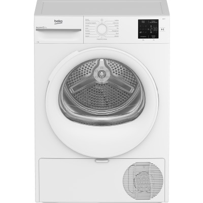 Beko BMTR38W Asciugatrice 8kg, Classe D, Linea Estetica NX, motore asincrono, Display digitale, colore Bianco, oblò Bianco