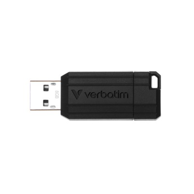 Verbatim PinStripe - Memoria USB da 8 GB - Nero