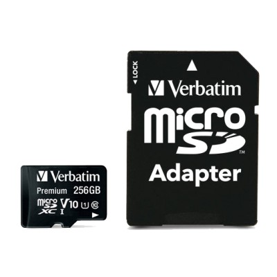 Verbatim Premium U1 256 GB MicroSDXC UHS-I Classe 10