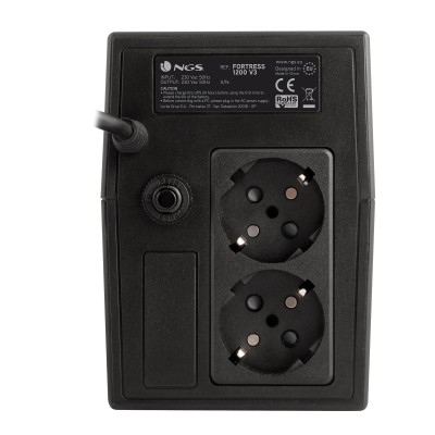 NGS FORTRESS 1200 V3 gruppo di continuità (UPS) Standby (Offline) 1,2 kVA 480 W 2 presa(e) AC