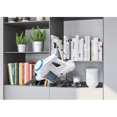 Candy CVIVA20 011 Aspirapolvere elettrica Batteria Secco Senza sacchetto 0,7 L Bianco