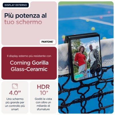 Motorola razr 60 ultra 17,7 cm (6.96") Doppia SIM Android 15 5G USB tipo-C 16 GB 512 GB 4700 mAh Bordeaux