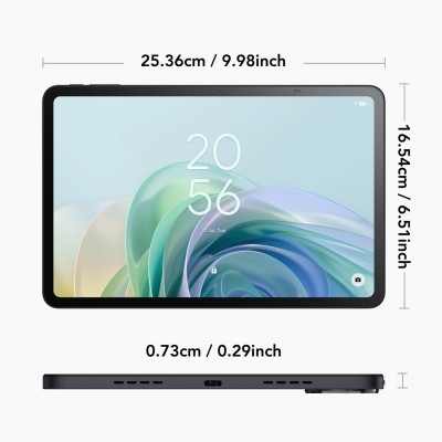 TCL TAB 11 Gen 2 Mediatek 256 GB 27,9 cm (11") 6 GB Wi-Fi 5 (802.11ac) Android 14 Grigio