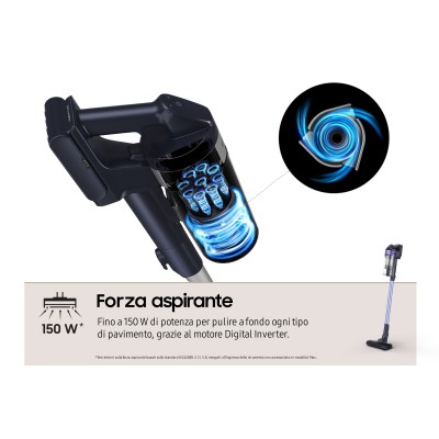 Samsung Aspirapolvere senza filo Jet™ 60 turbo 150W VS15A6031R4
