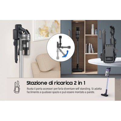 Samsung Aspirapolvere senza filo Jet™ 60 turbo 150W VS15A6031R4