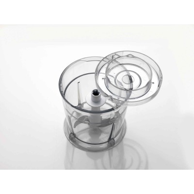 Ariete 1836 Choppy - Tritatutto con lame in Acciaio Inox - si avvia premendo il coperchio - 250 ml - 160 Watt - Arancione