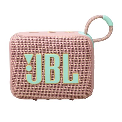 JBL Go 4, Sistema audio portatile waterproof e dustproof, Rosa