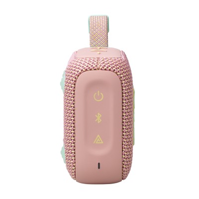 JBL Go 4, Sistema audio portatile waterproof e dustproof, Rosa