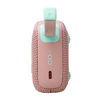 JBL Go 4, Sistema audio portatile waterproof e dustproof, Rosa