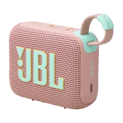 JBL Go 4, Sistema audio portatile waterproof e dustproof, Rosa